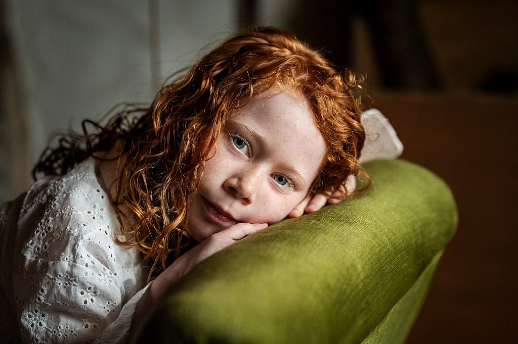 Portret van meisje uit Lievegem
